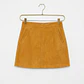 Minifalda de Gamuza con Bolsillos  100% Cuero de Cabra  ABERCROMBIE & FITCH COLLECTION (S) SHOWROOM - Miniatura 2