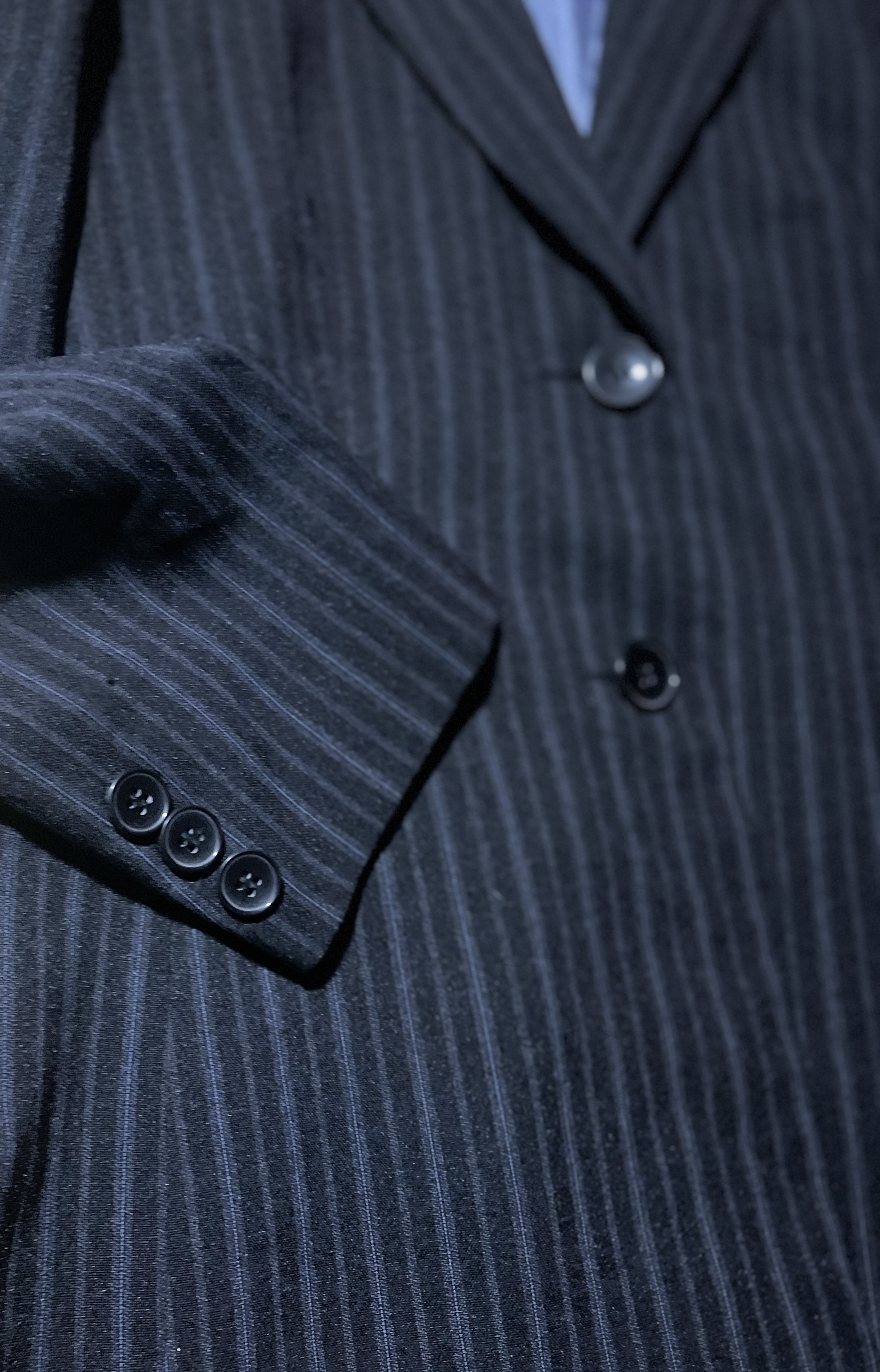 Blazer Clásico Pinstripe AMARANTO (XL-XXL) NUEVO CON ETIQUETAS  2