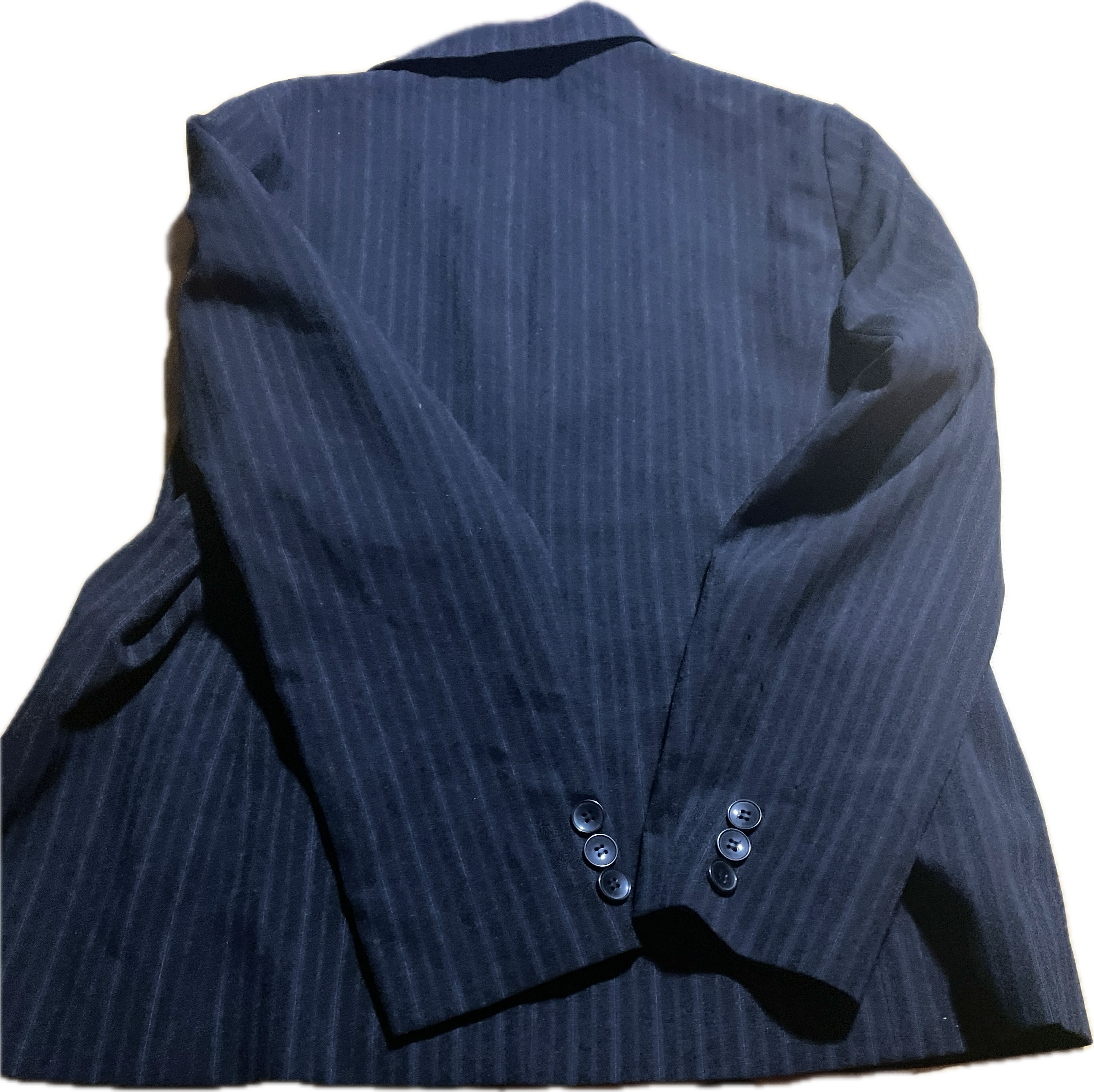 Blazer Clásico Pinstripe AMARANTO (XL-XXL) NUEVO CON ETIQUETAS  4