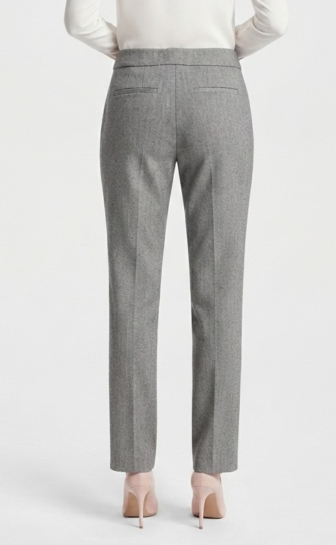 Pantalón Ejecutivo Gris Raya Diplomática WHITE HOUSE BLACK MARKET (XXS-34)  2