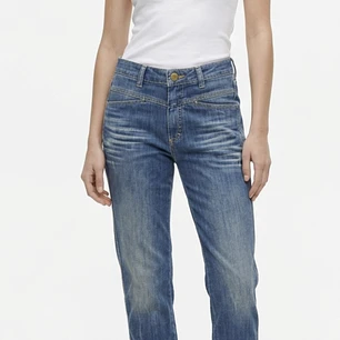 Jeans Straight Leg Deslavado Pedal Stream CLOSED (XS) NUEVO CON ETIQUETAS