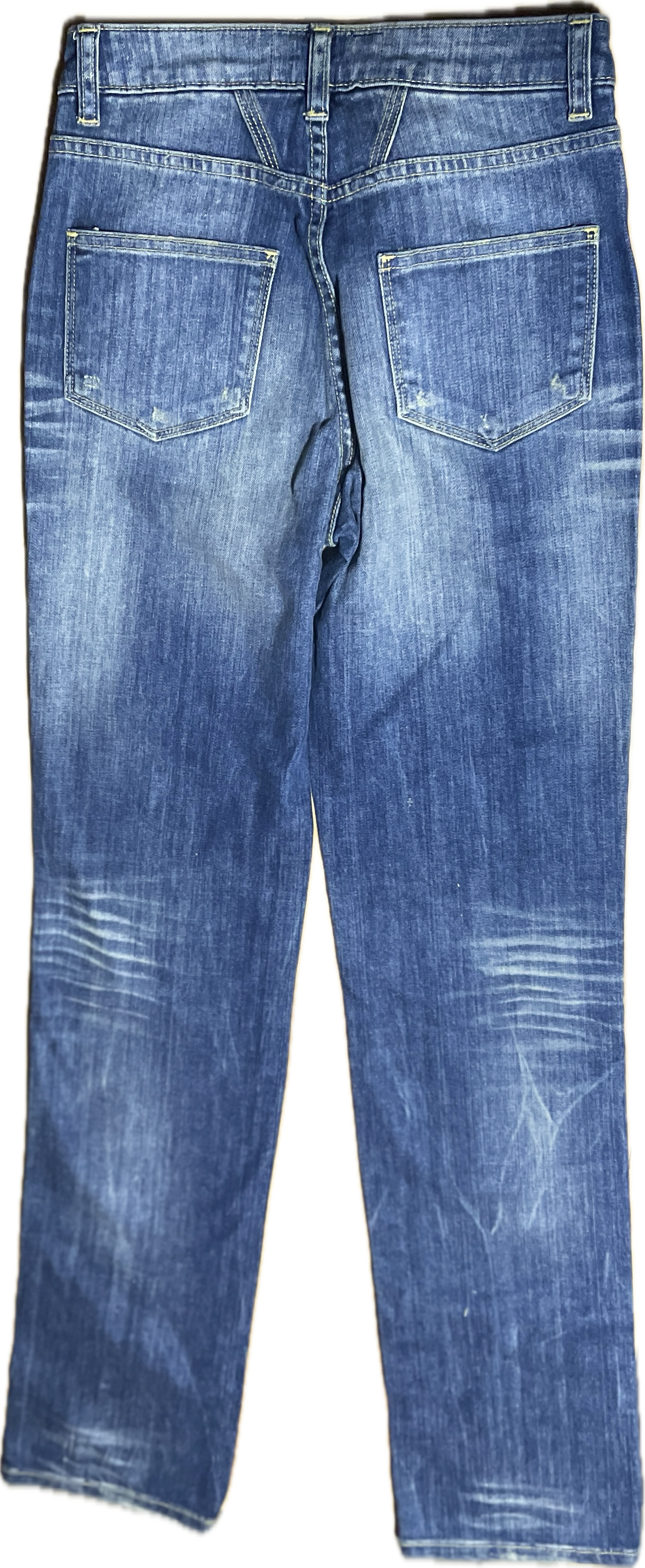 Jeans Straight Leg Deslavado Pedal Stream CLOSED (XS) NUEVO CON ETIQUETAS 5