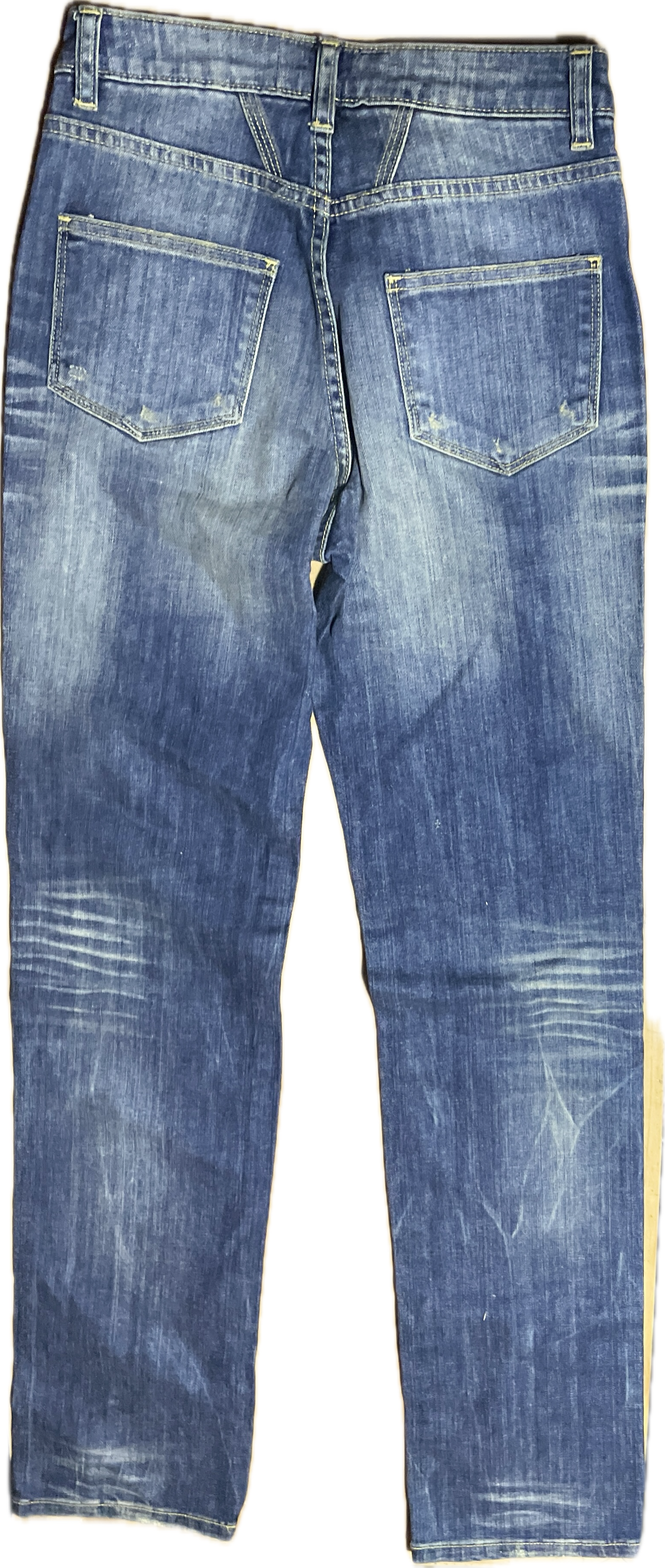 Jeans Straight Leg Deslavado Pedal Stream CLOSED (XS) NUEVO CON ETIQUETAS 7
