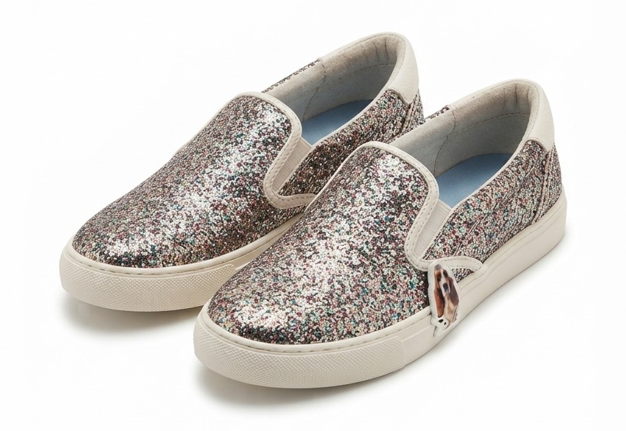 Zapatillas Slip On Glitter Multicolor Brillos HUSH PUPPIES (37) SHOWROOM 2