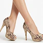 Stilettos Peep Toe Plataforma Animal Print / Serpiente KURT GEIGER (39) SHOWROOM - thumbnail 1