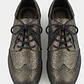 Zapatos Oxfords Destalonados Plataforma Negro/Dorado SCHUTZ (40) SHOWROOM - Miniatura 3