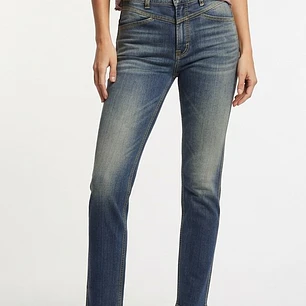Jeans Pedal Pusher Tiro Alto De Corte Slim Recto CLOSED (XS/S-34/36) NUEVO CON ETIQUETAS