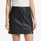 Minifalda Cuero Con Cintas Ajustables (M) SHOWROOM - thumbnail 1