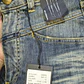 Jeans Pedal Pusher Tiro Alto De Corte Recto Azul Lavado CLOSED (XS-32/34) NUEVO CON ETIQUETAS - thumbnail 2
