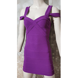 Vestido Bandeau Stretch HERBE LEGER TOPSHOP (XS) NUEVO