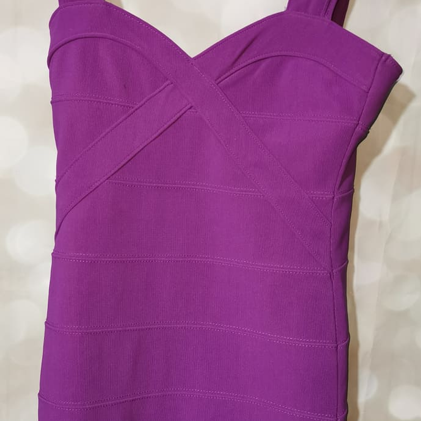 Vestido Bandeau Stretch HERBE LEGER TOPSHOP (XS) NUEVO 3