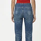 Jeans Lia Straight leg Pretina Ajustable CLOSED (S) NUEVO CON ETIQUETAS - Miniatura 3