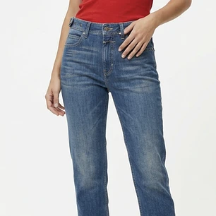 Jeans Lia Straight leg Pretina Ajustable CLOSED (S) NUEVO CON ETIQUETAS