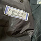 Blazer 100% Seda Jacquard Forro Bemberg Botón Nácar Monográma YSL (L-XL) TRUE VINTAGE - Miniatura 11