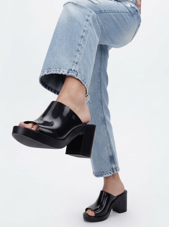 Sandalias Zuecos Taco Bloque y Plataforma MELISSA (38) NUEVO 1