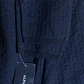Cardigan Largo Zipper Tejido Waffle ALFANI (M-L) NUEVO CON ETIQUETAS - Miniatura 3