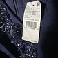 Vestido Cóctail Satín Pedrería Drapeado AIDAN MATTOX (M) NUEVO CON ETIQUETAS - Miniatura 8