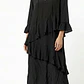 Vestido Lagenlook Volantes 31% Seda Italiana CARACTERE (S) NUEVO CON ETIQUETAS - Miniatura 1