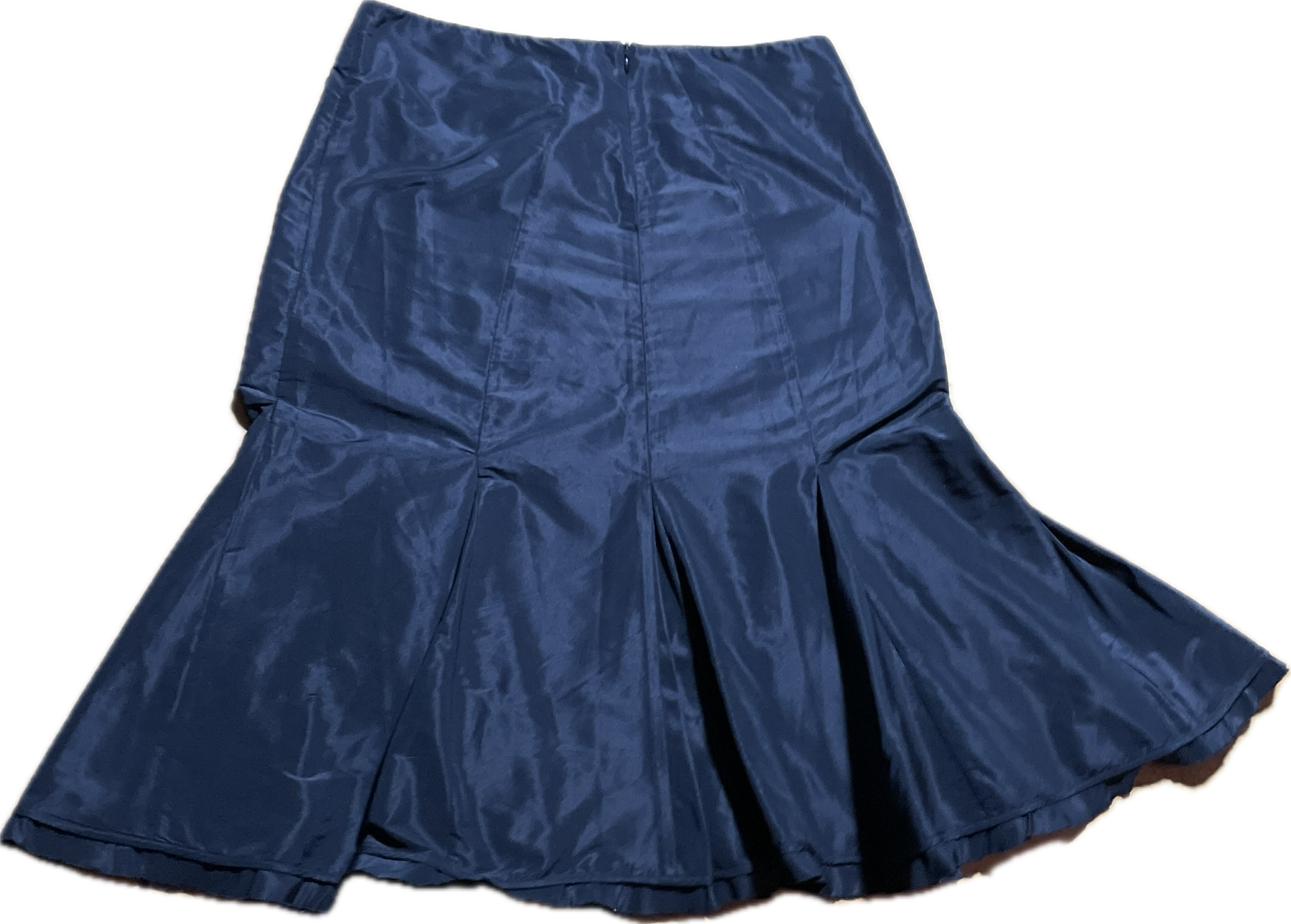 Falda Midi Estructurada Raso 44% Seda MAX MARA (L) SHOWROOM 4