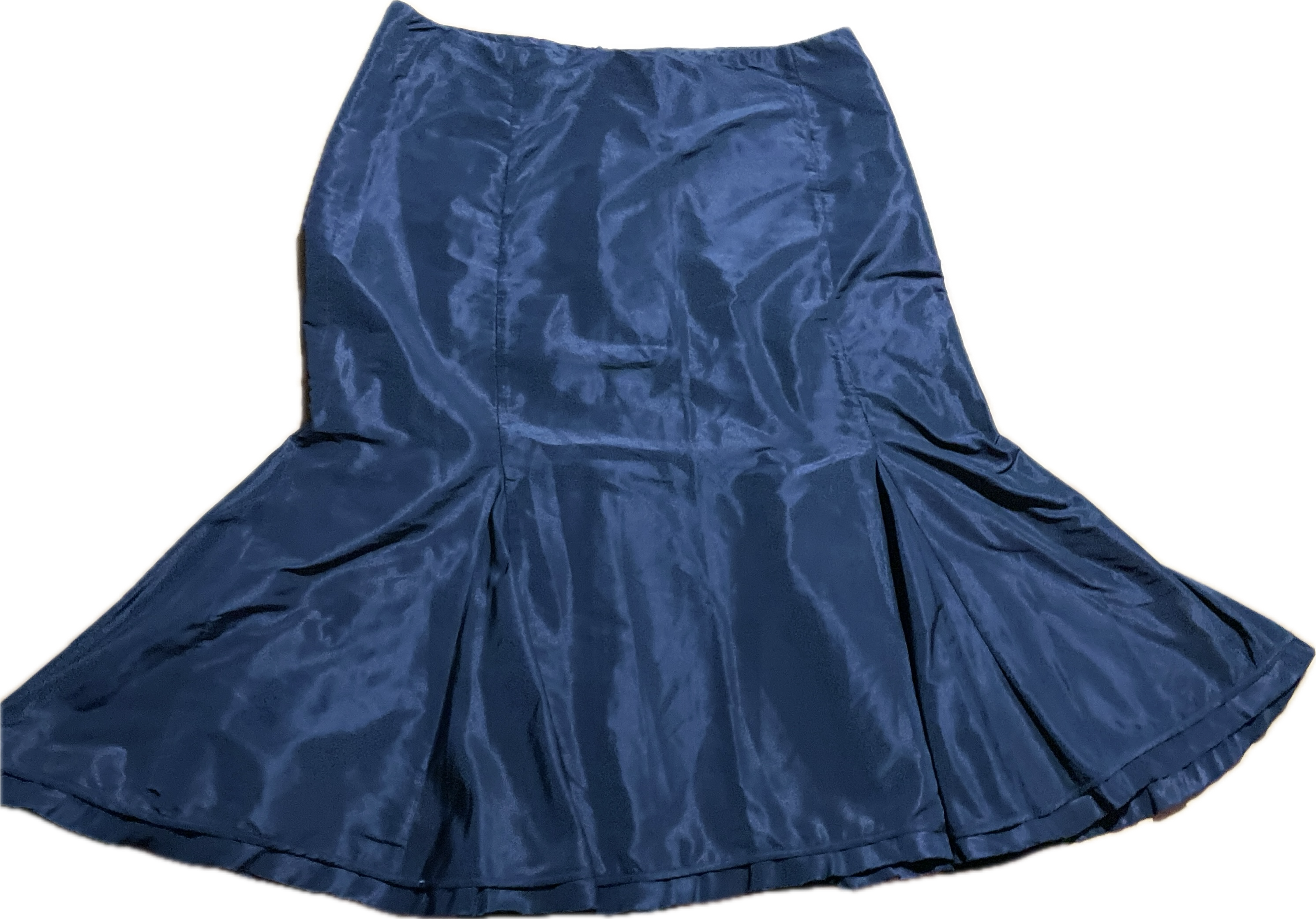 Falda Midi Estructurada Raso 44% Seda MAX MARA (L) SHOWROOM 5