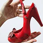 Zapatos Taco Alto Peep Toe Moño y Plantilla Estampada MELISSA (40.5 - 41) - thumbnail 4