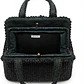 Cartera Vintage Tejida Negra Made in Japan Cierre Marco Boquilla - Miniatura 3