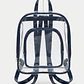 Mochila Transparente con Neceseres Interiores Denim VALENTINA NUEVO - thumbnail 2