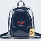 Mochila Transparente con Neceseres Interiores Denim VALENTINA NUEVO - thumbnail 3