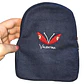 Mochila Transparente con Neceseres Interiores Denim VALENTINA NUEVO - thumbnail 4