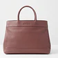 Bolso Tote 100% Cuero Hecho en Italia Tono Granate BRUNELLO CUCINELLI  - Miniatura 3