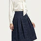 Falda Midi Acampanada Brocado ROSEMUND COPENHAGUE (S) SHOWROOM - thumbnail 1