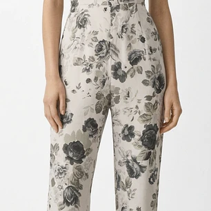 Enterito Largo Jogger Bandeau Floral PIAZZA ITALIA (S) NUEVO CON ETIQUETAS
