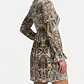 Vestido Corto Velvet Paisley Manga Larga / Boho Chic FREE PEOPLE (XS) SHOWROOM - Miniatura 2