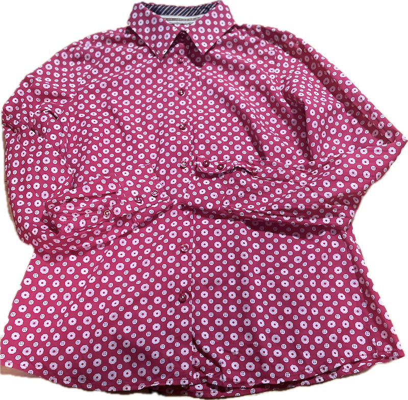 Camisa Popelina 100% Algodón Patrón Retro SOCCX (L) 6