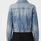 Chaqueta Denim Bomber Híbrida Botones Plata 7 FOR ALL MANKIND (XS) - Miniatura 2