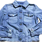 Chaqueta Denim Bomber Híbrida Botones Plata 7 FOR ALL MANKIND (XS) - Miniatura 4