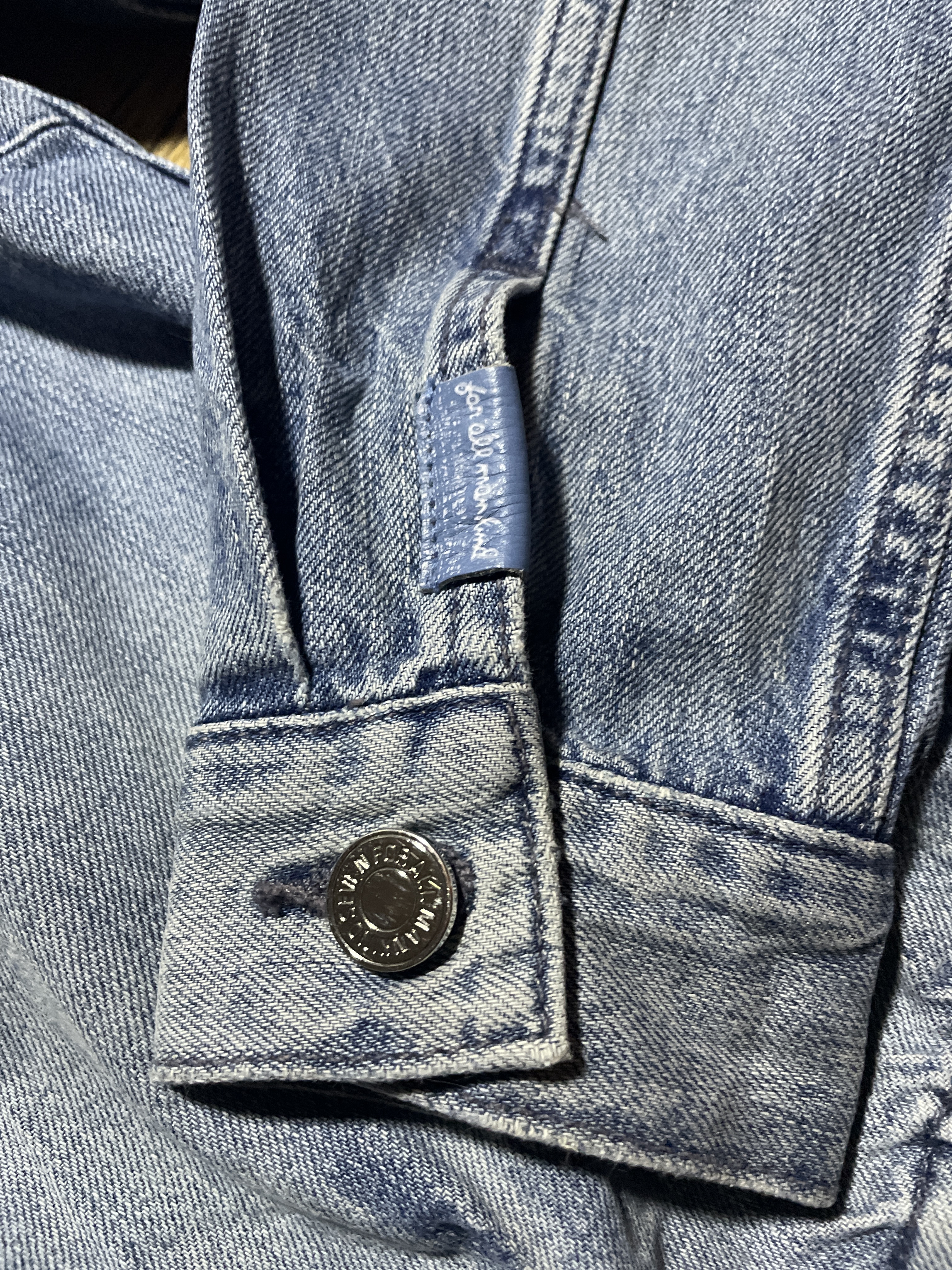 Chaqueta Denim Bomber Híbrida Botones Plata 7 FOR ALL MANKIND (XS) 6