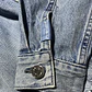 Chaqueta Denim Bomber Híbrida Botones Plata 7 FOR ALL MANKIND (XS) - Miniatura 6