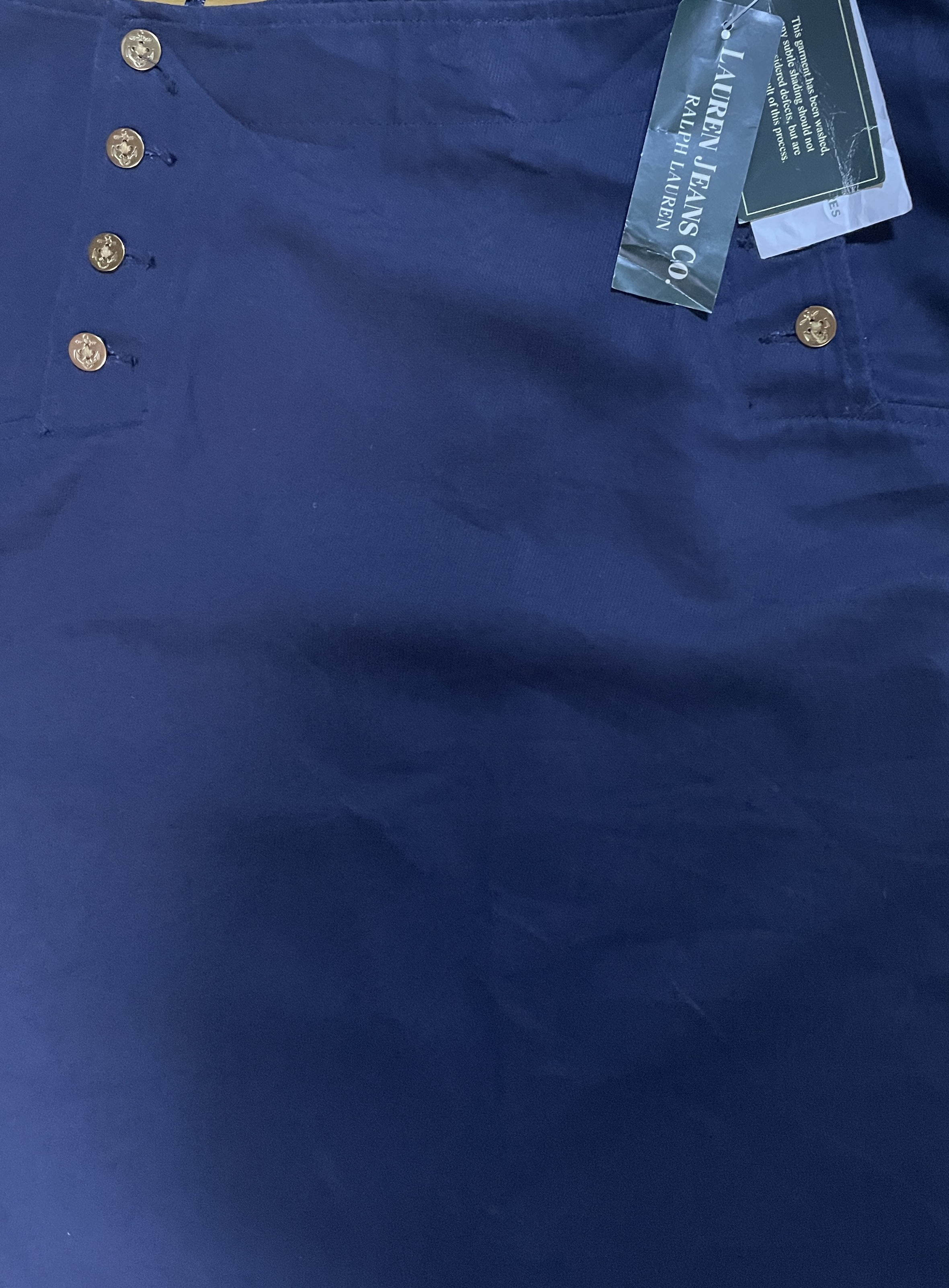 Falda Maxi Botón Dorado Corset  RALPH LAUREN (M) NUEVO CON ETIQUETAS 4