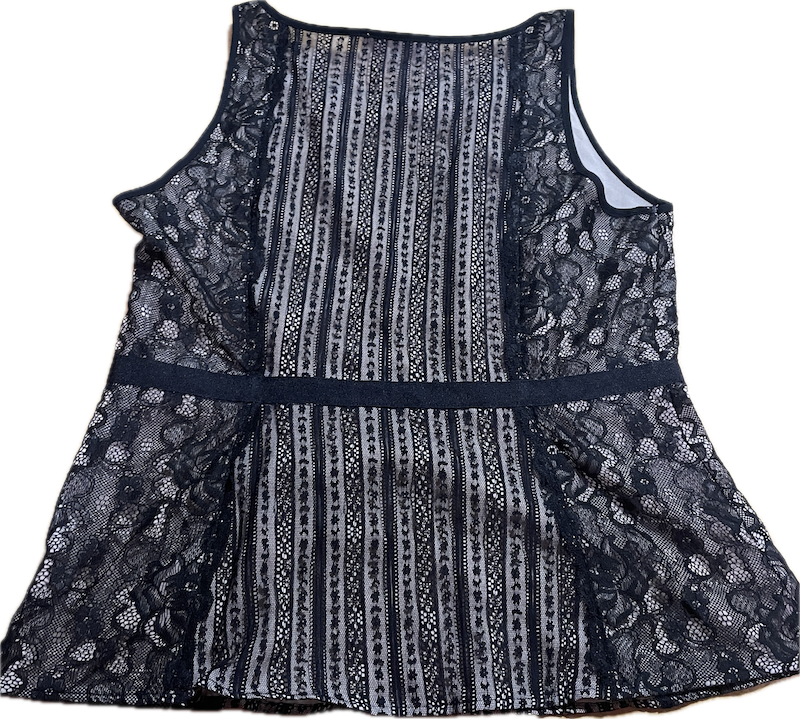 Top Peplum Encaje Floral ANN TAYLOR (L) 4