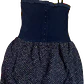 Vestido Corpiño Tweed Falda Globo CYNTHIA ROWLEY (XS) SHOWROOM - thumbnail 3