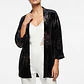 Chaqueta Kimono de Terciopelo con Estampado Floral LOFT (Talla Unica) SHOWROOM - Miniatura 4