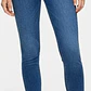 Jamie Skinny Jeans Tiro Alto Azul Medio TOPSHOP (S-34) NUEVO CON ETIQUETAS - Miniatura 1