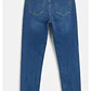 Jamie Skinny Jeans Tiro Alto Azul Medio TOPSHOP (S-34) NUEVO CON ETIQUETAS - Miniatura 3