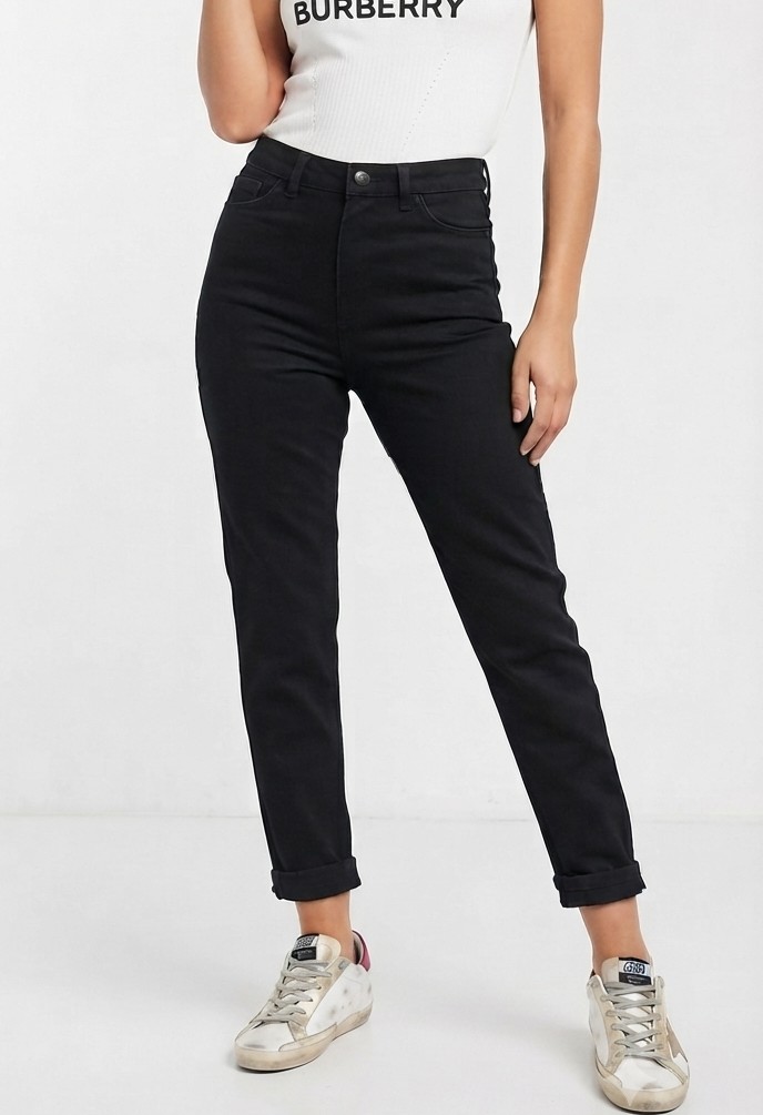 Jeans Mom Fit Tiro Alto Calce Relajado TOPSHOP (S-36) NUEVO CON ETIQUETAS 1