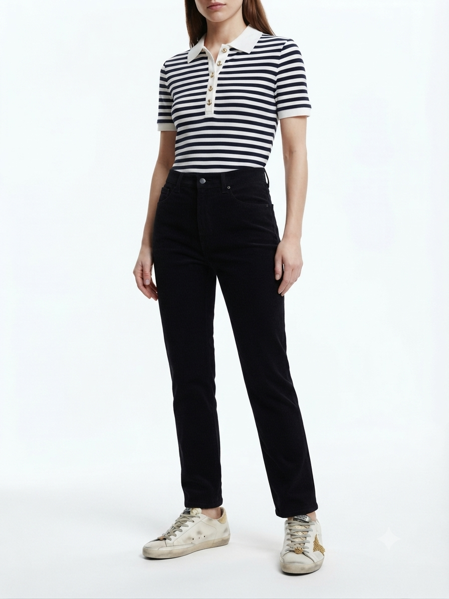 Pantalones Mom Jeans de Cótelé TOPSHOP (S-34/36) NUEVO CON ETIQUETAS 2