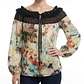 Blusa Fluída Cuello Bote Off Shoulder RYU (M) SHOWROOM - thumbnail 1