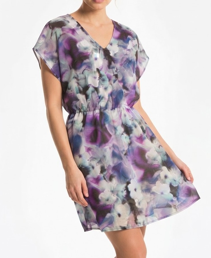 Vestido Estampado Monet BUFFALO DAVID BITTON (M) NUEVO CON ETIQUETAS 1