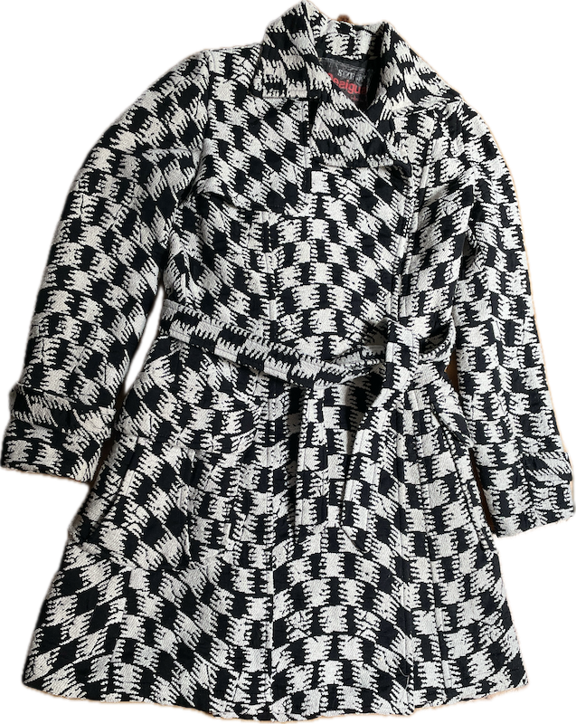 Abrigo Trench Pata de Gallo DESIGUAL (S)  3