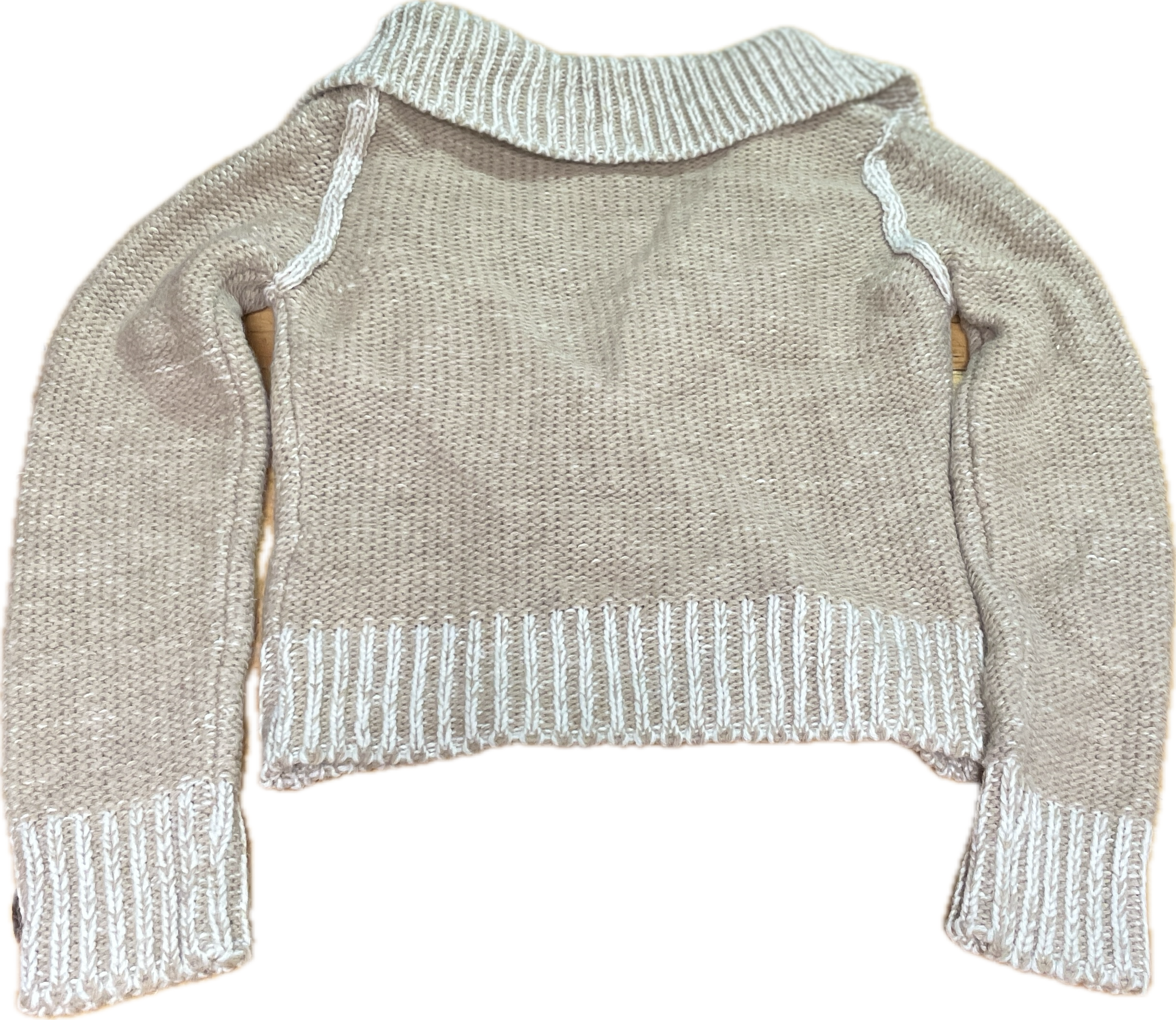Cardigan Cruzado 30% Lana Estética Y2K Romantic MADE IN ITALY (S) 4